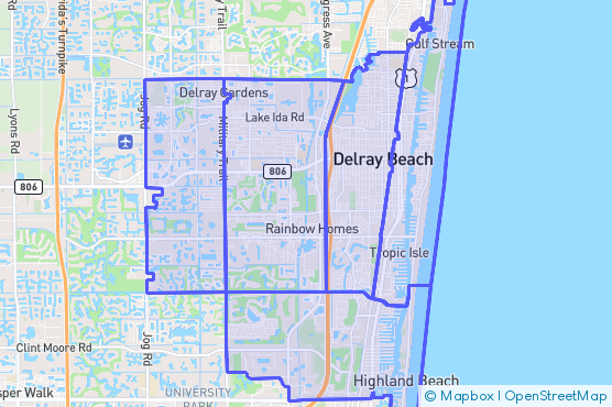 Service Area Map