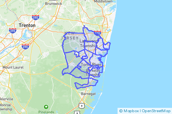 Service Area Map