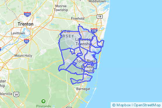 Service Area Map