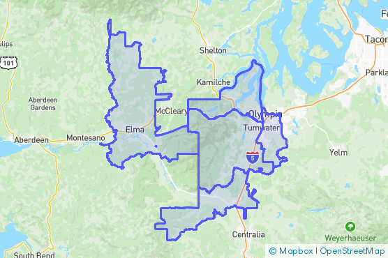 Service Area Map