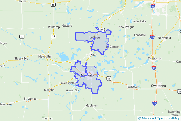 Service Area Map