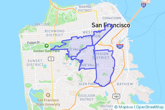 Service Area Map
