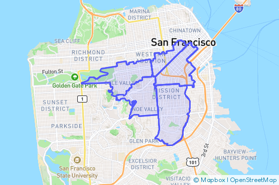 Service Area Map