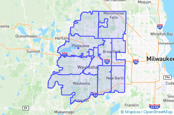 Service Area Map