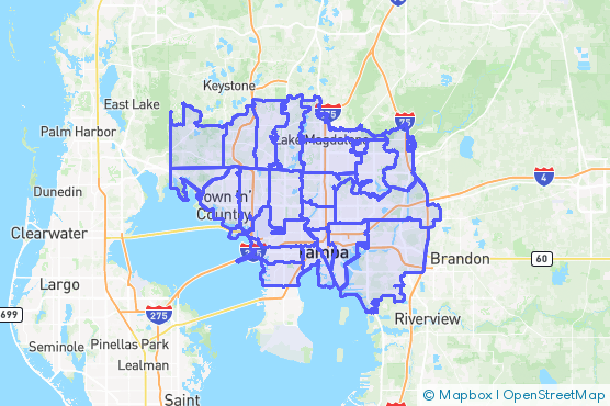 Service Area Map