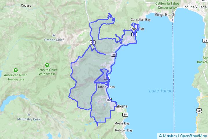 Service Area Map