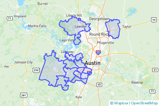 Service Area Map