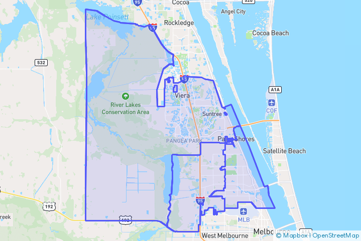 Service Area Map