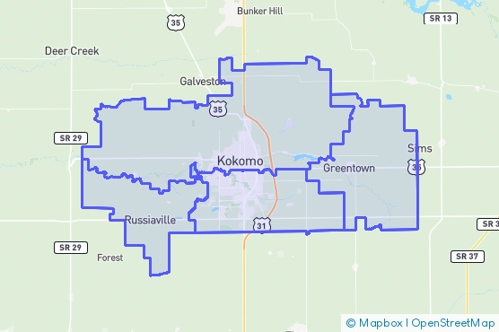 Service Area Map