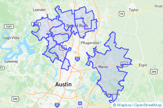 Service Area Map