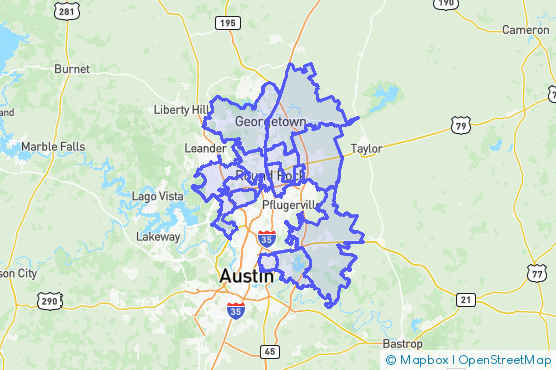 Service Area Map
