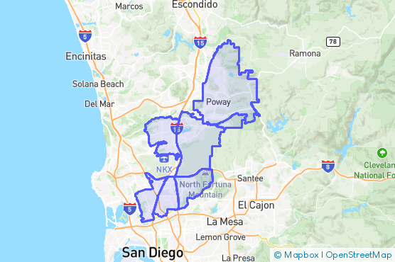Service Area Map