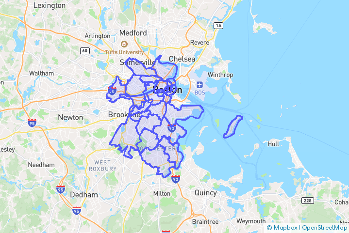 Service Area Map