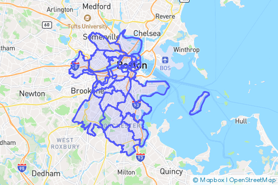 Service Area Map
