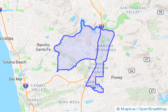 Service Area Map
