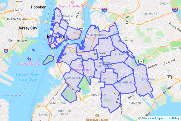 Service Area Map