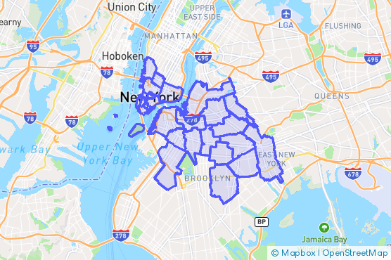 Service Area Map