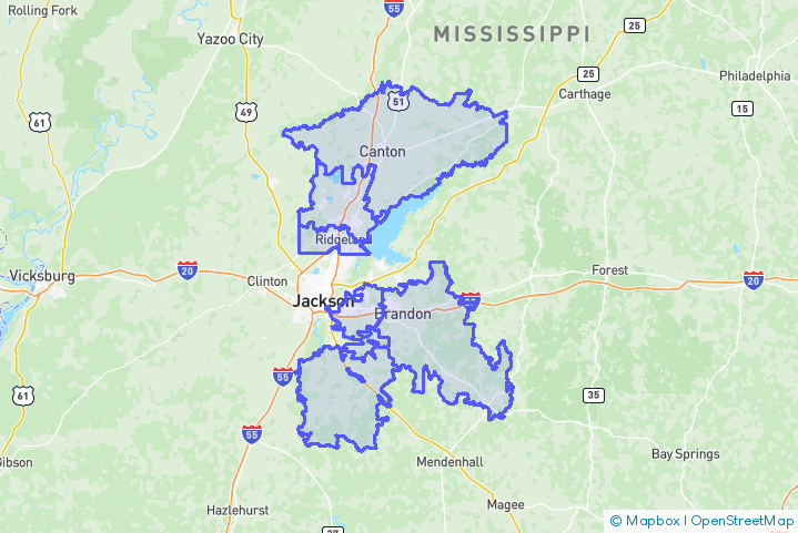 Service Area Map