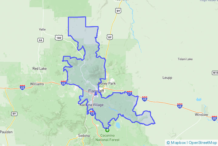 Service Area Map