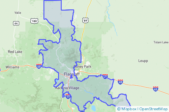 Service Area Map