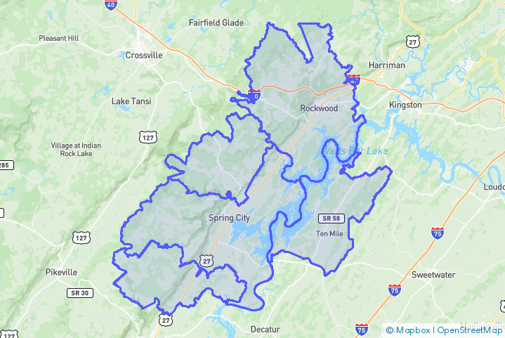 Service Area Map