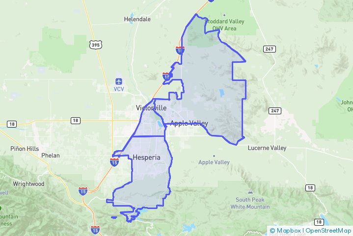 Service Area Map