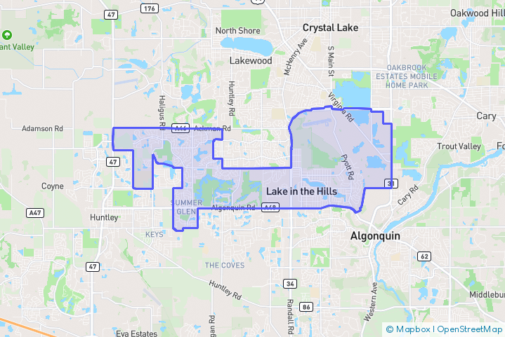 Service Area Map