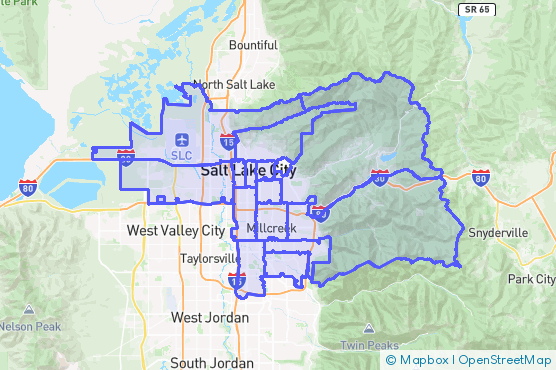 Service Area Map