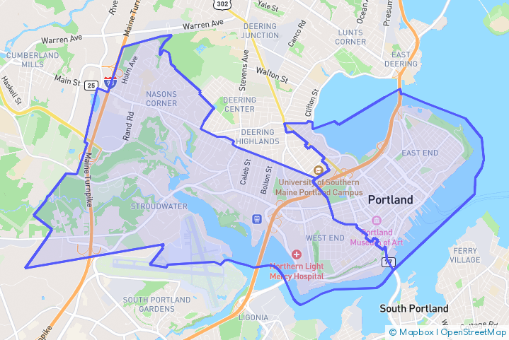 Service Area Map