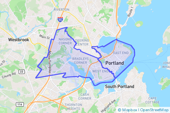 Service Area Map