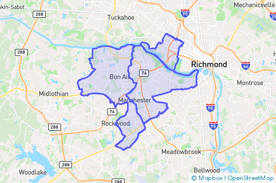 Service Area Map