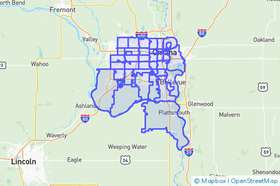 Service Area Map