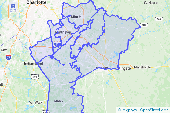 Service Area Map