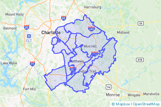 Service Area Map