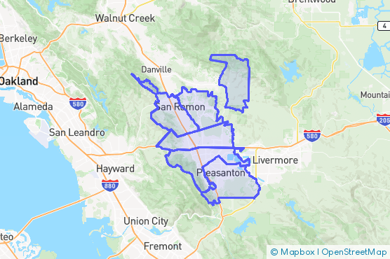 Service Area Map
