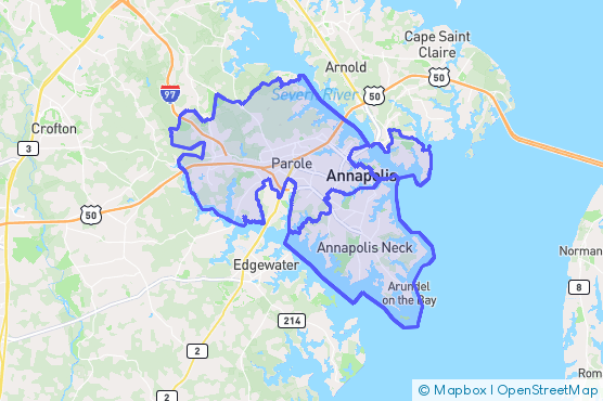 Service Area Map