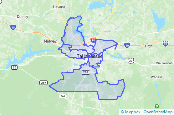 Service Area Map