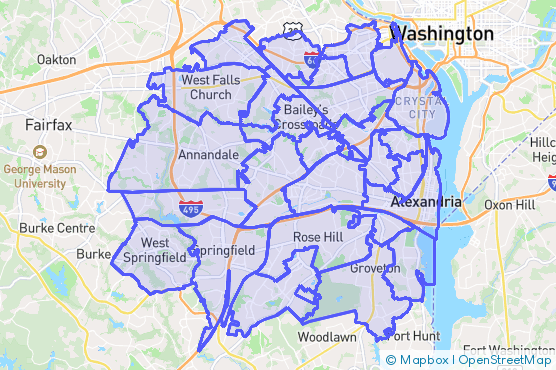 Service Area Map