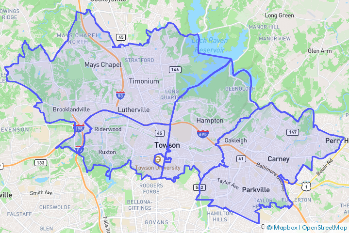 Service Area Map