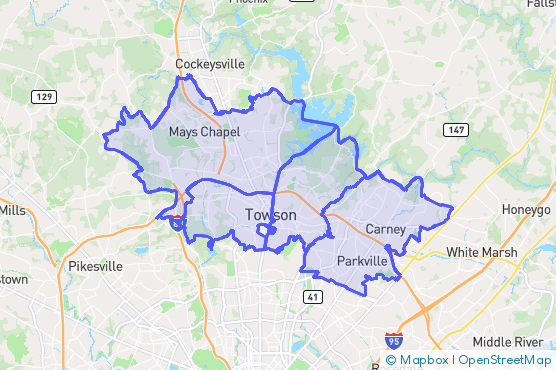 Service Area Map
