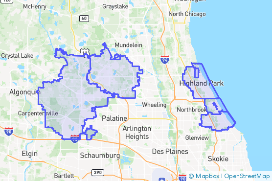 Service Area Map