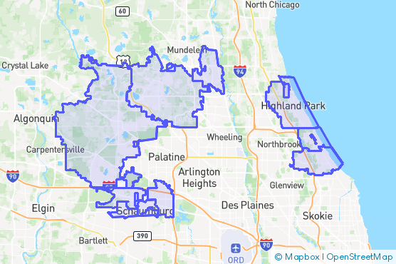 Service Area Map