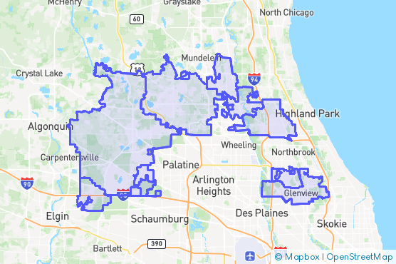 Service Area Map