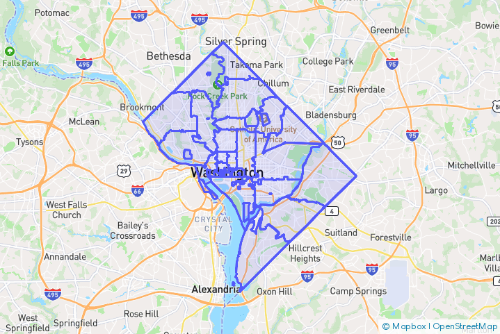 Service Area Map