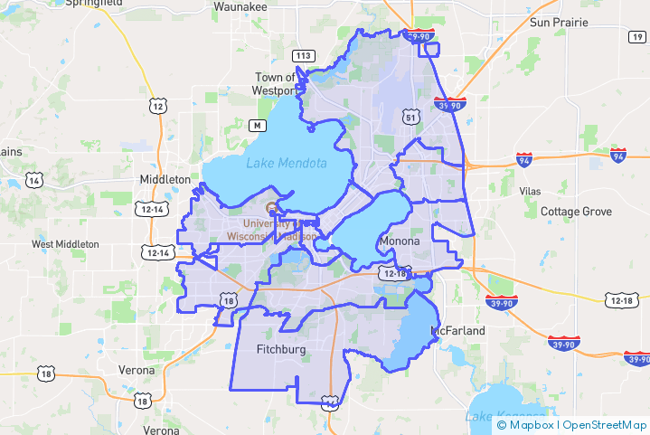 Service Area Map