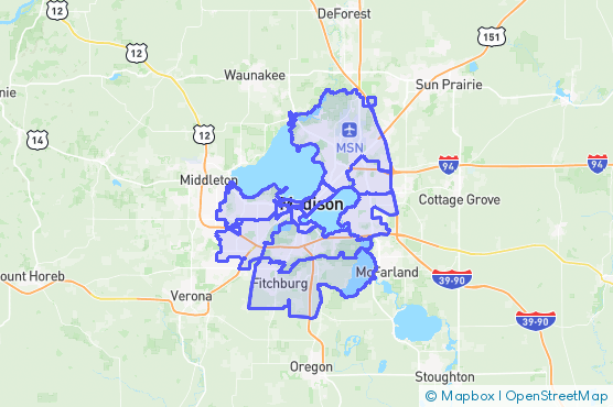 Service Area Map