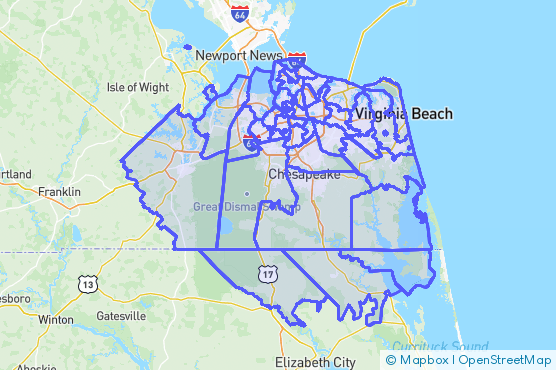 Service Area Map