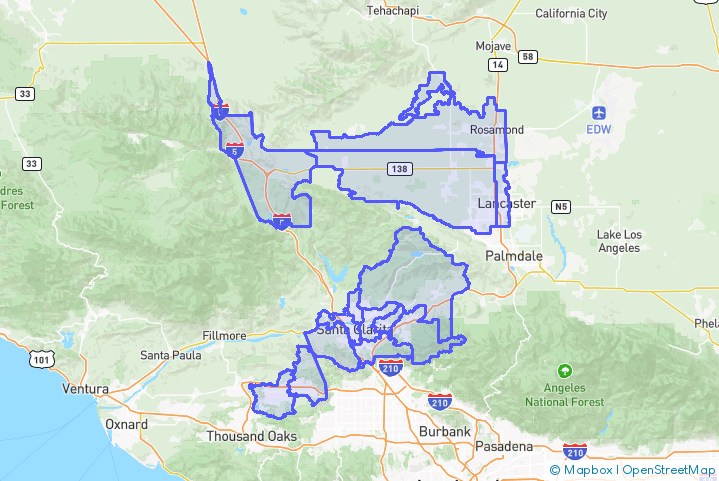 Service Area Map