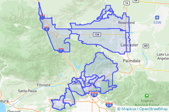 Service Area Map