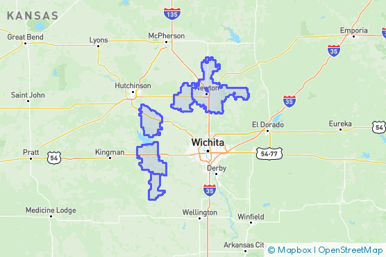 Service Area Map